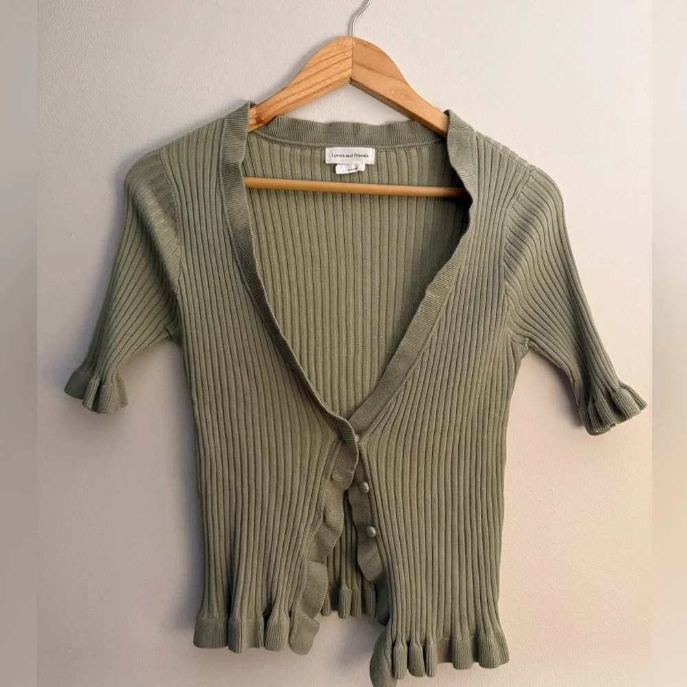 Lovers + Friends Carissa Ruffle Sweater - Picture 5 of 9